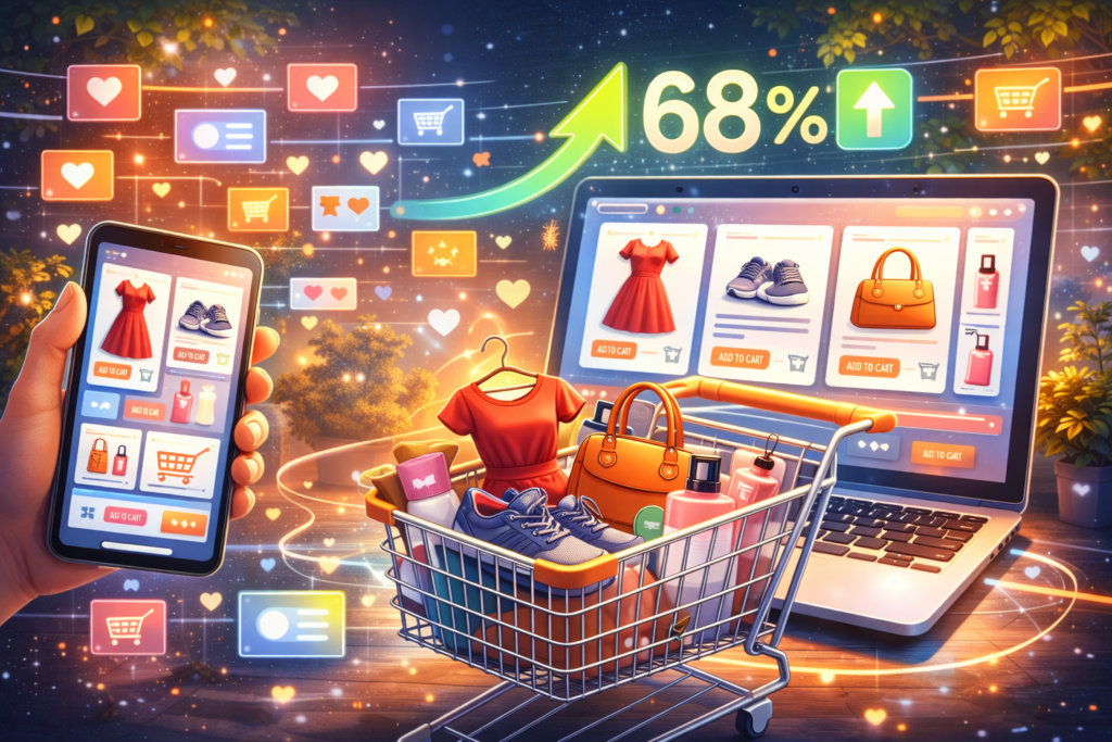 nárast priemerného počtu položiek v košíku