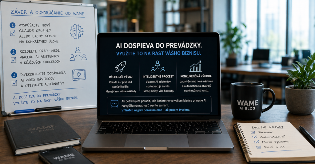 ai novinky odporúčanie pre firmy