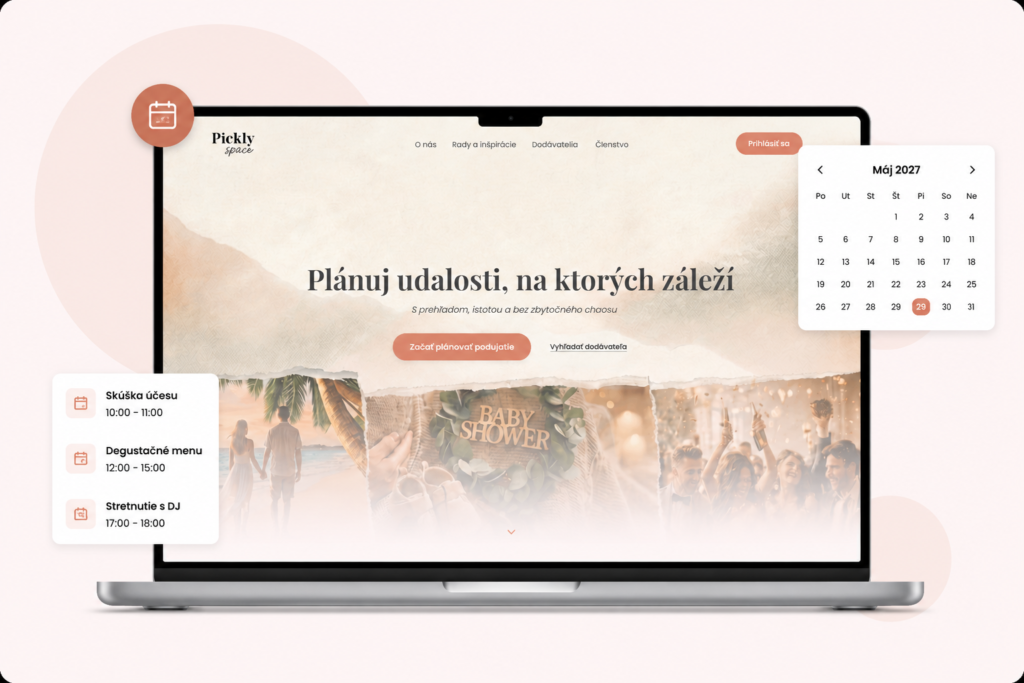 PICKLY SPACE – Robustný SaaS marketplace pre event manažment